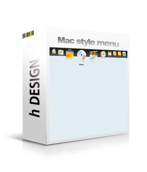 Mac style menu