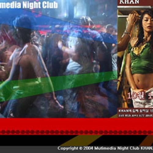 Club Khan homepage in New York